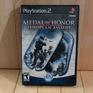 Sony Black PlayStation 2 Medal of Honor European Assault